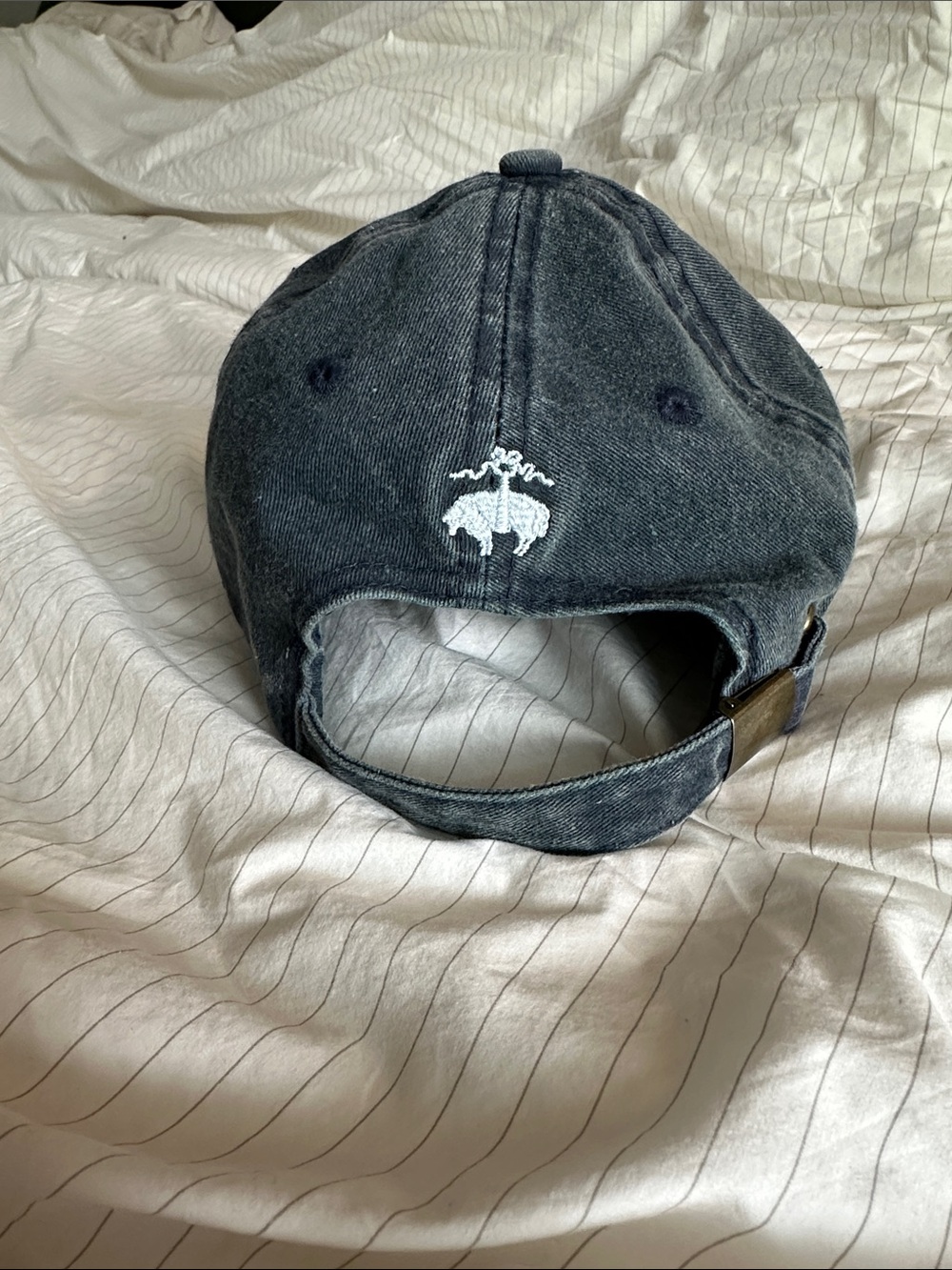 Vintage Brooks Brothers - Cotton Baseball Cap with White Embroidered Back Logo